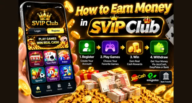 How to Earn Money in SVIP Club